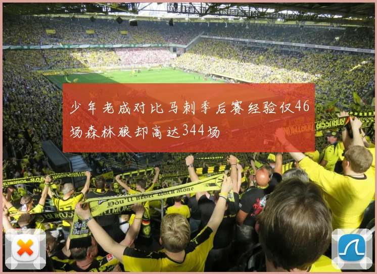 少年老成对比马刺季后赛经验仅46场森林狼却高达344场